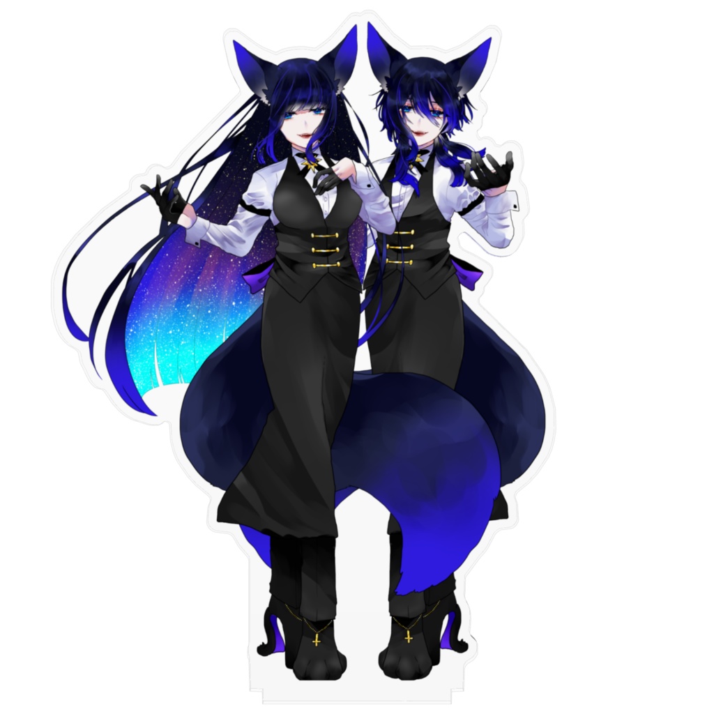 2022年1周年記念グッズ 騙離きつね アクリルフィギュア ✨スペシャル✨