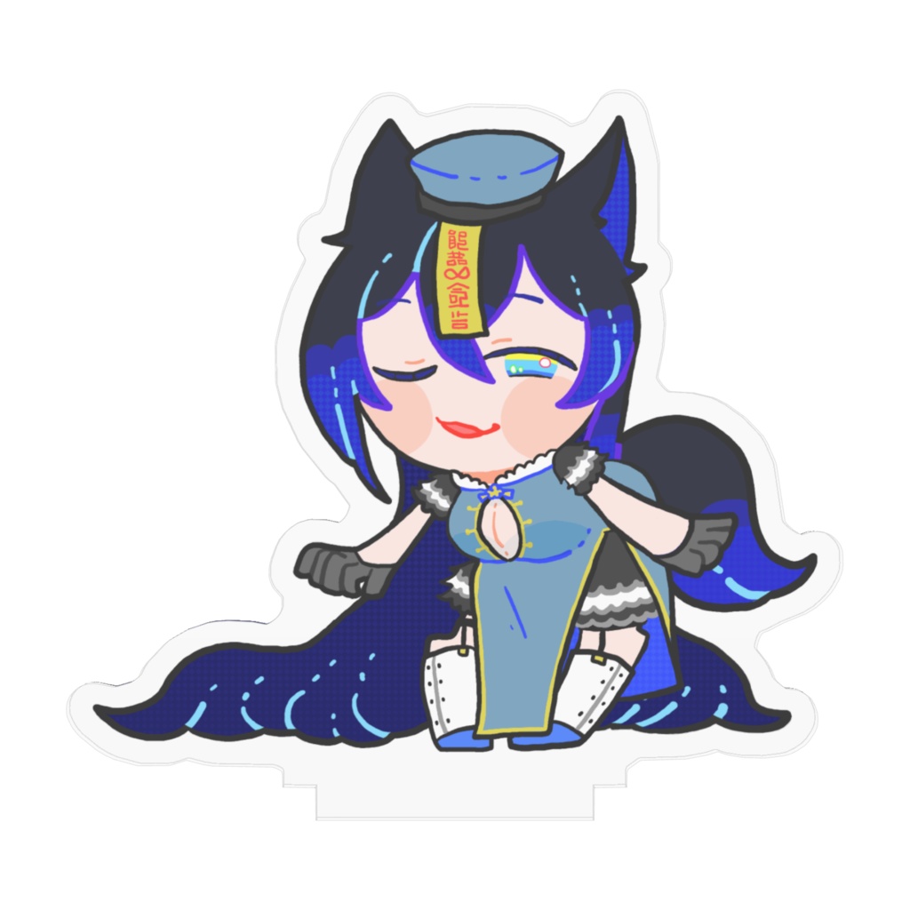 2022年 秋 騙離きつね ハロウィンキョンシーアクリルフィギュア