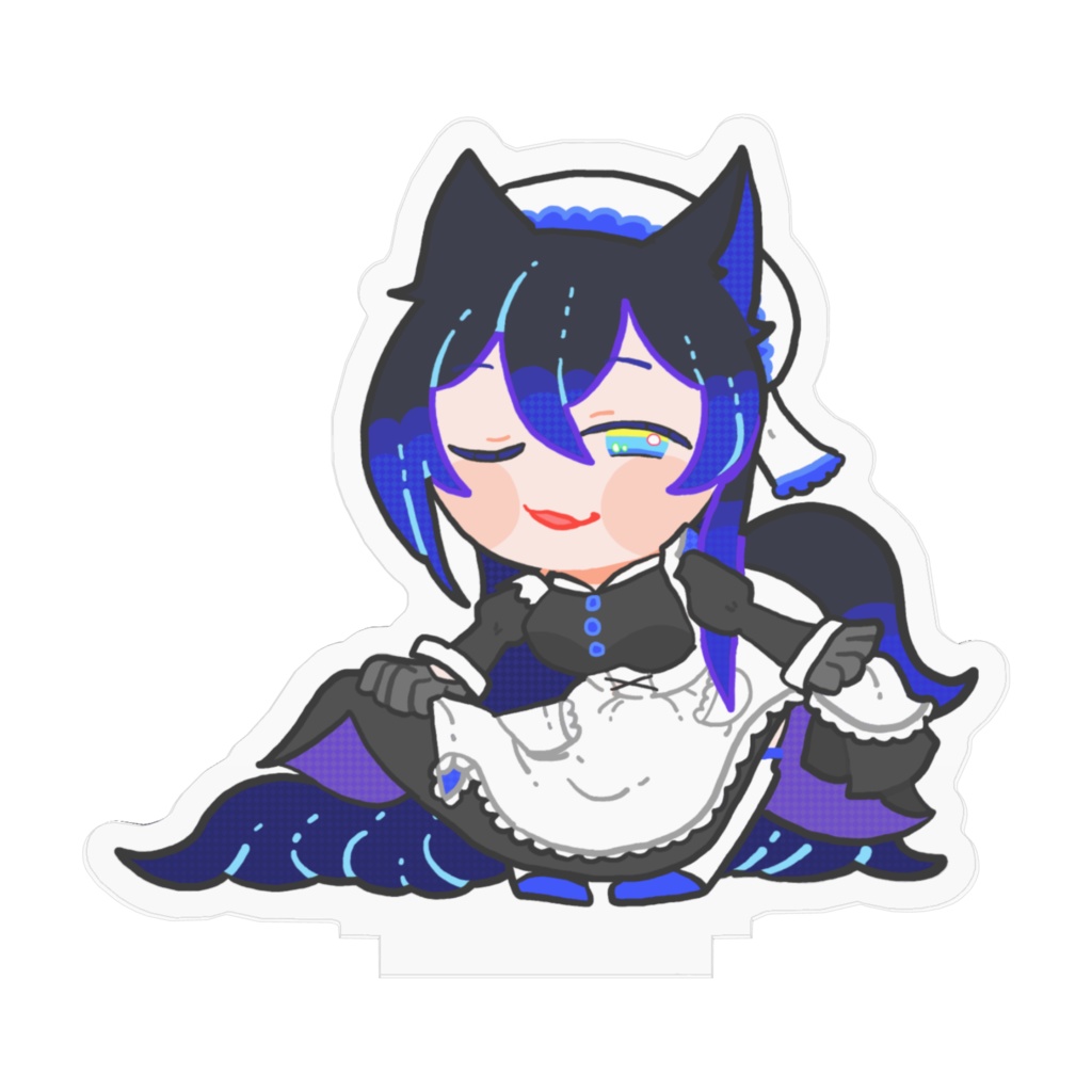 2025年 春/メイドの日 騙離きつね メイド服アクリルフィギュア