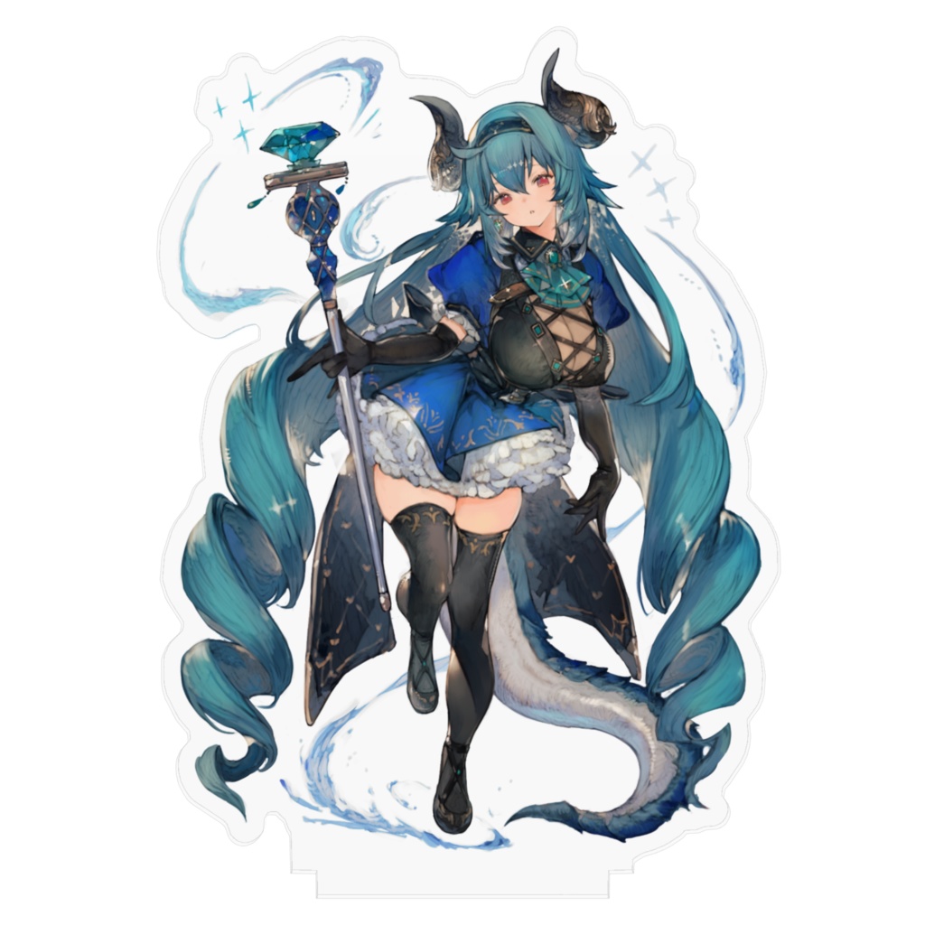 覇竜りよ アクリルフィギュア