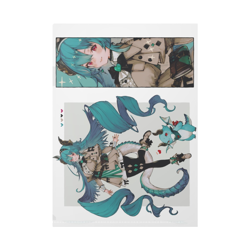 覇竜りよ クリアファイル A4