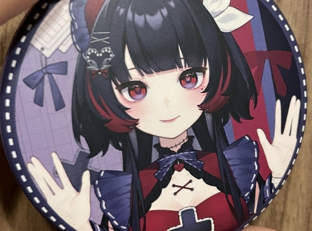 【数量限定】海田まや 1周年記念缶バッジA