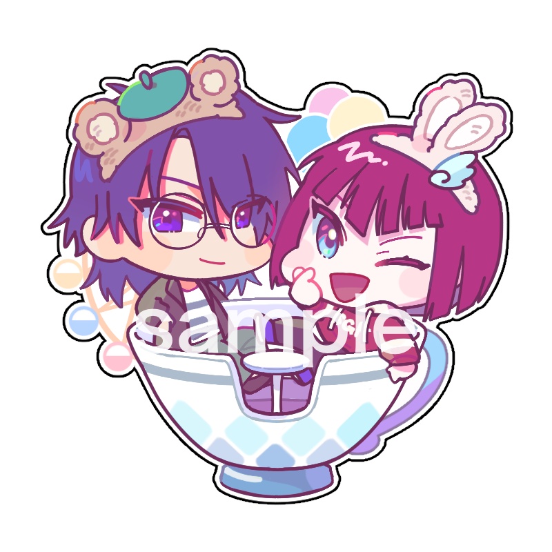 忍岳　アクリルキーホルダー