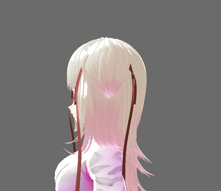 (モデル同梱)Vroidオリジナル白髪っ子ヘアプリセット