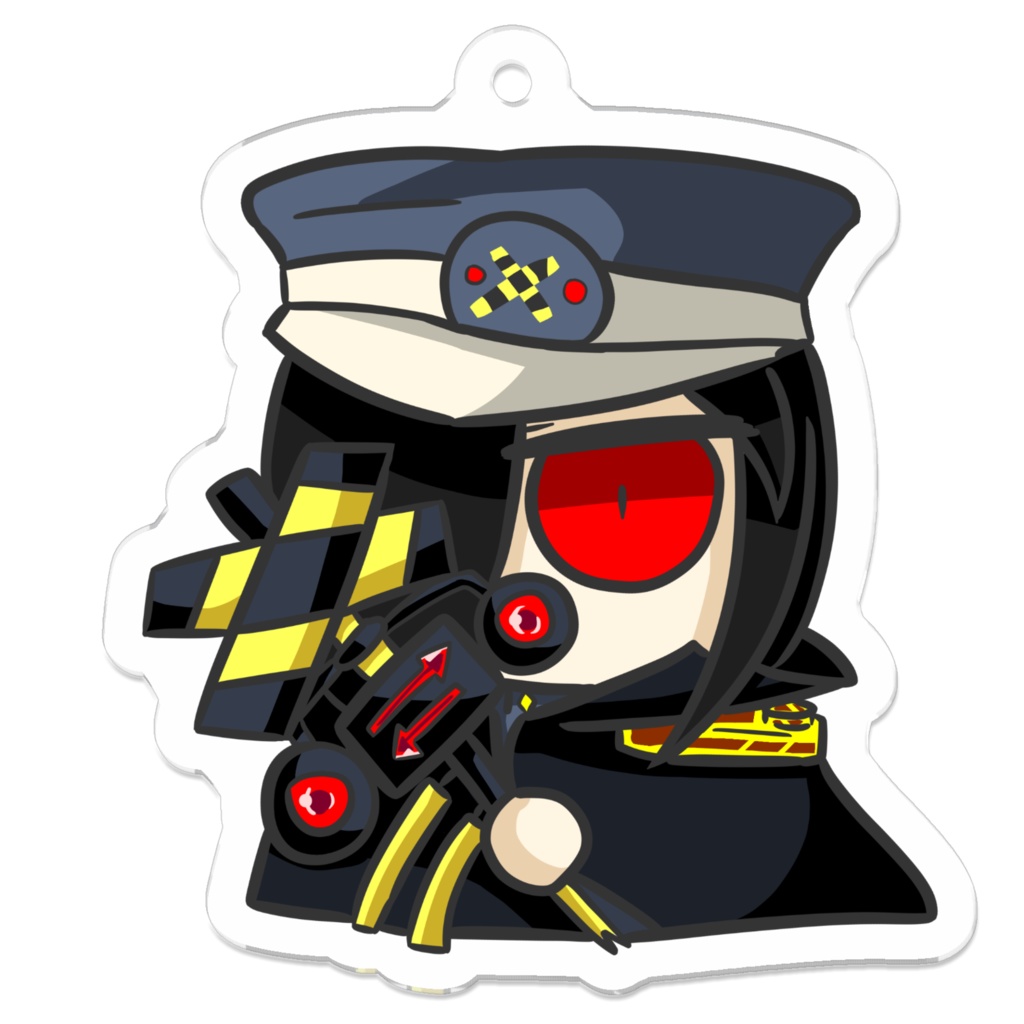 秋月デフォルメアクキー