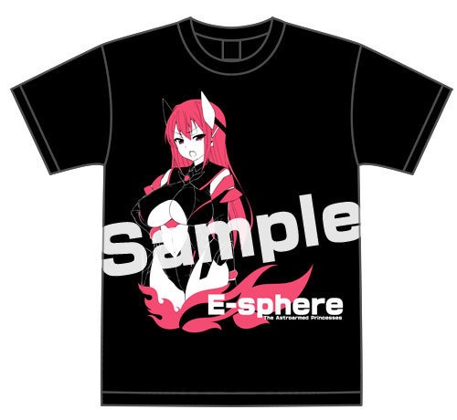 【Tシャツ】熱い真紅の装煌聖姫Tシャツ【イースフレア】
