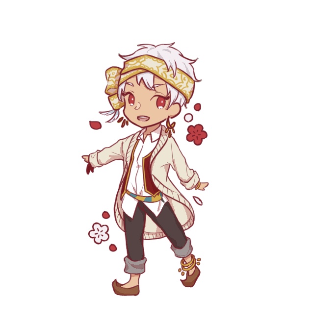 スカラ×お花 アクリルスタンド