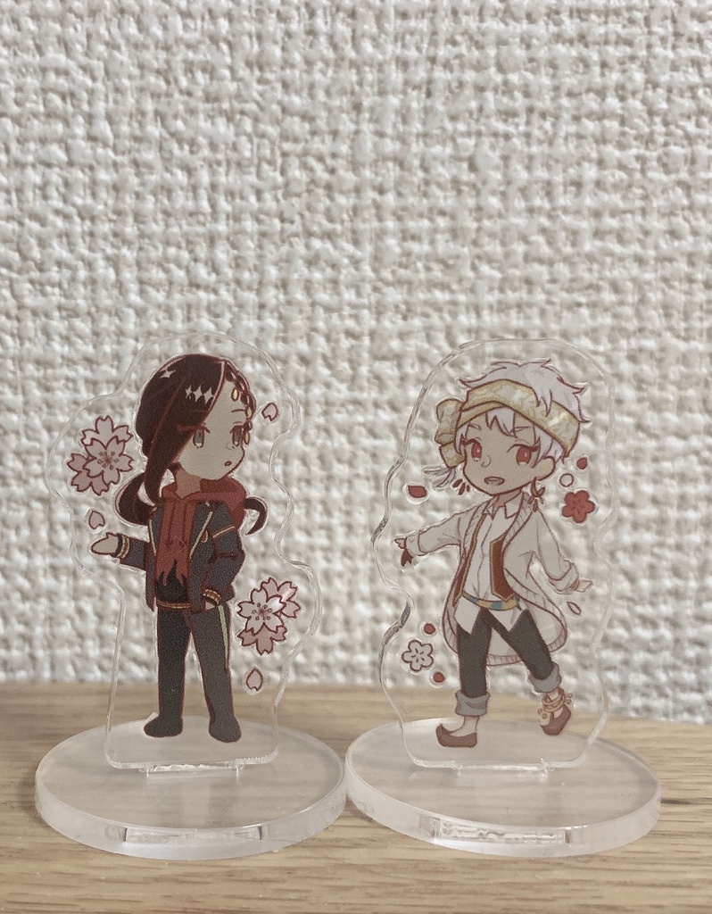 スカラ×お花 アクリルスタンド