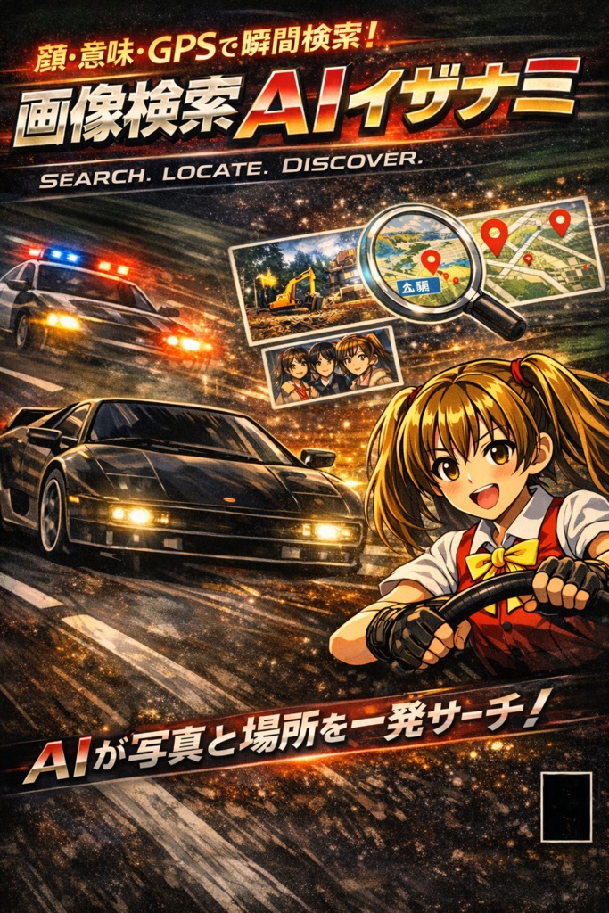 AI画像・動画検索ソフト イザナミ