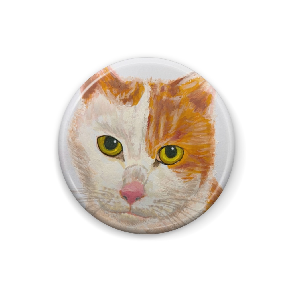 猫缶バッジ