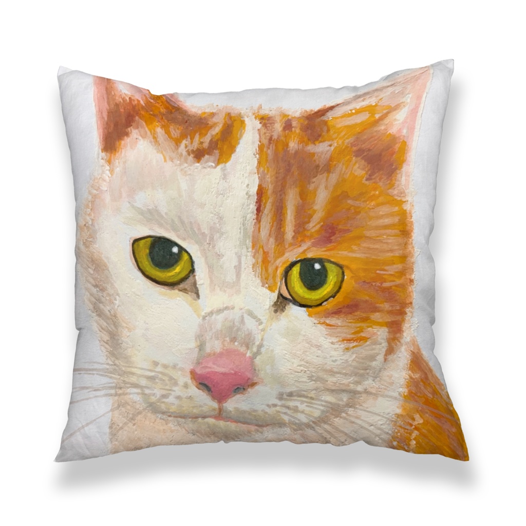 猫クッションカバー