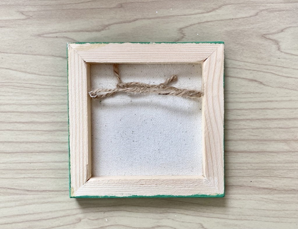 猫 ミニキャンバス アクリル画