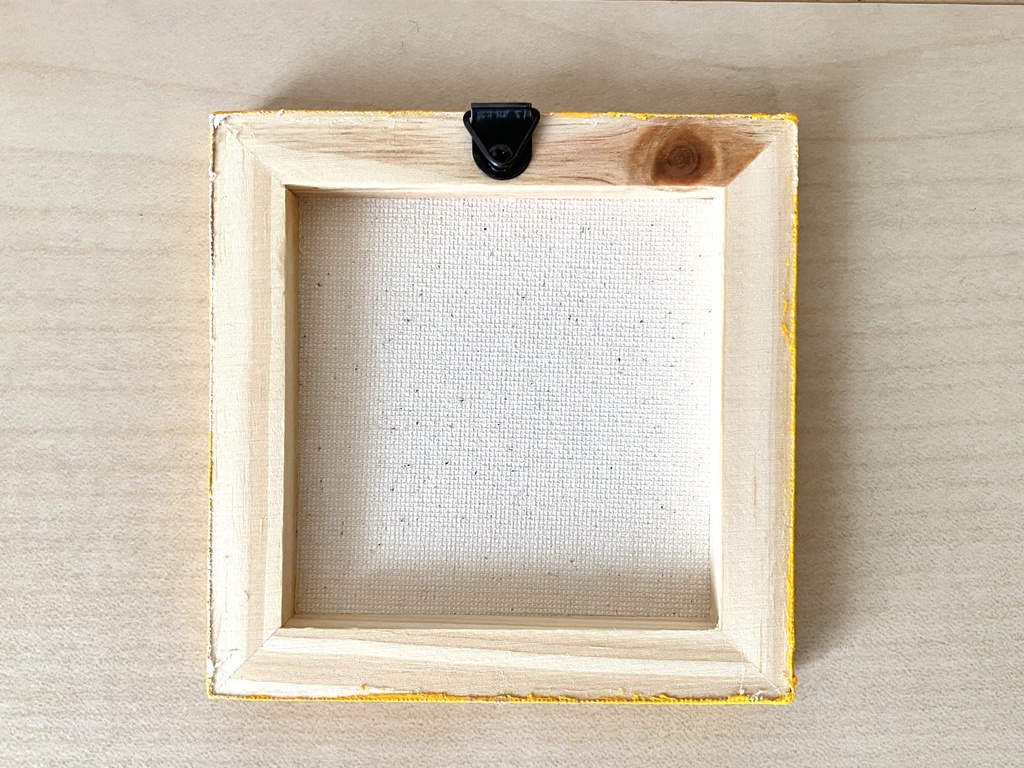 猫 ミニキャンバス アクリル画