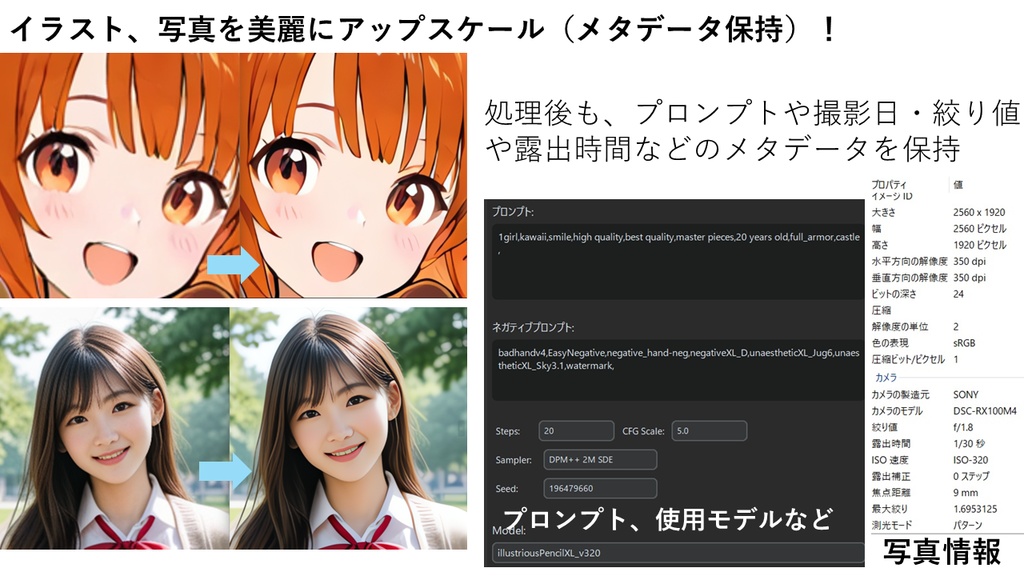 AI超解像アップスケーラー