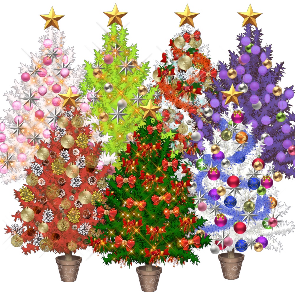 【Live2dアイテム】カスタムクリスマスツリー【VTS】