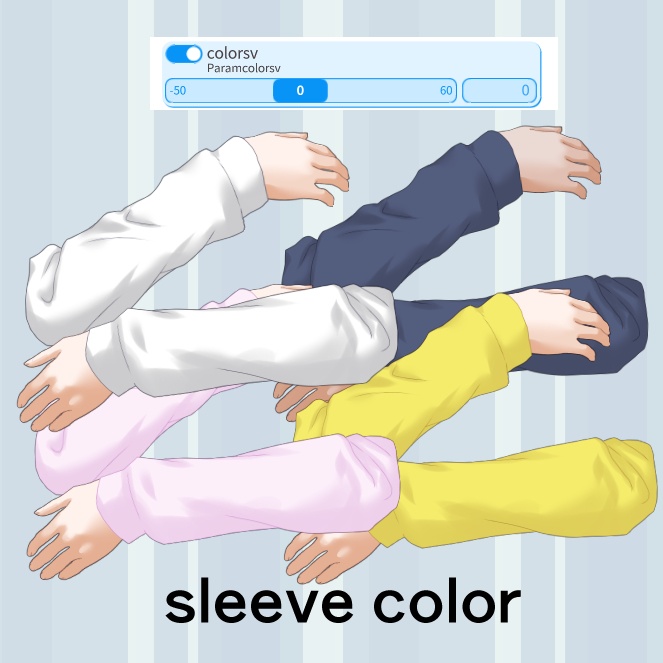 【Live2dアイテム】イルカを抱っこする腕【VTS】