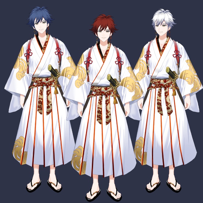 【限定1点】銀のサムライ青年Vtuber用Live2Dモデル【VTS/nizimaLive】