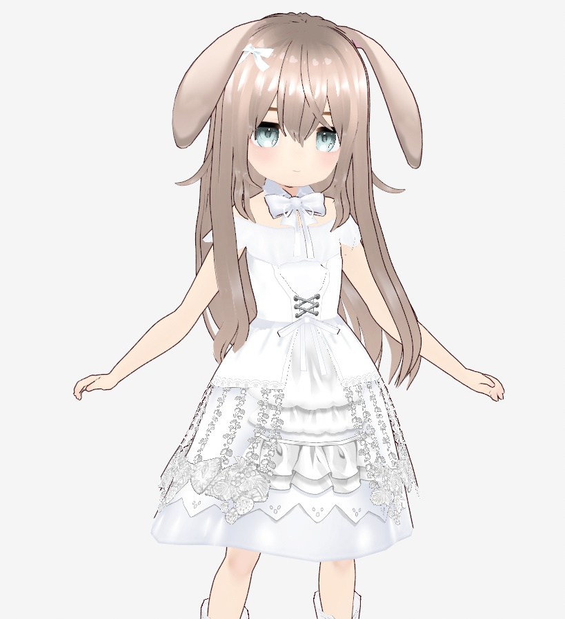 Siroichigo / しろいちご【VRoidStudio正規版】オリジナル3Dモデル