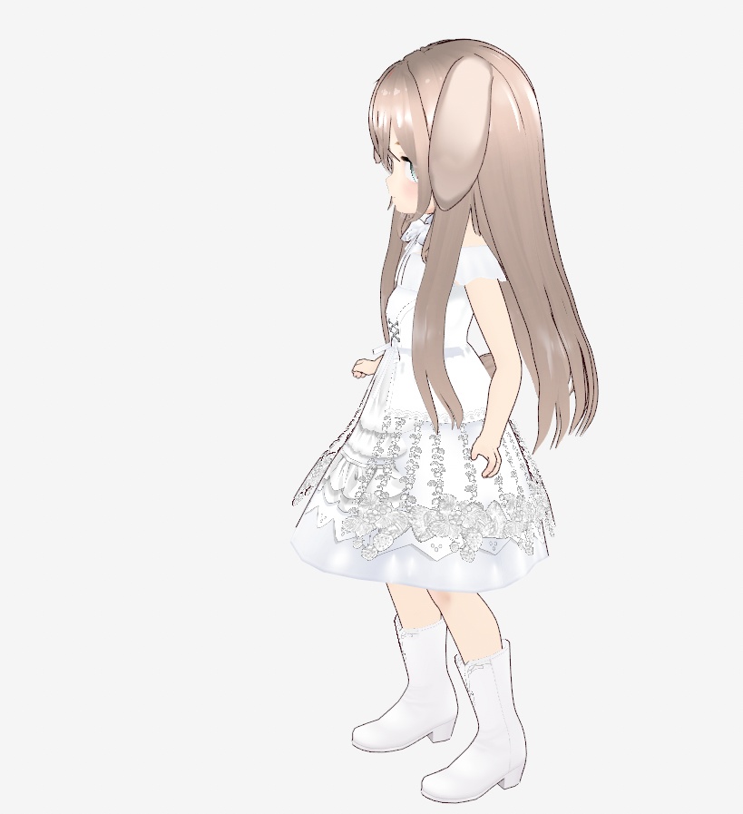 Siroichigo / しろいちご【VRoidStudio正規版】オリジナル3Dモデル