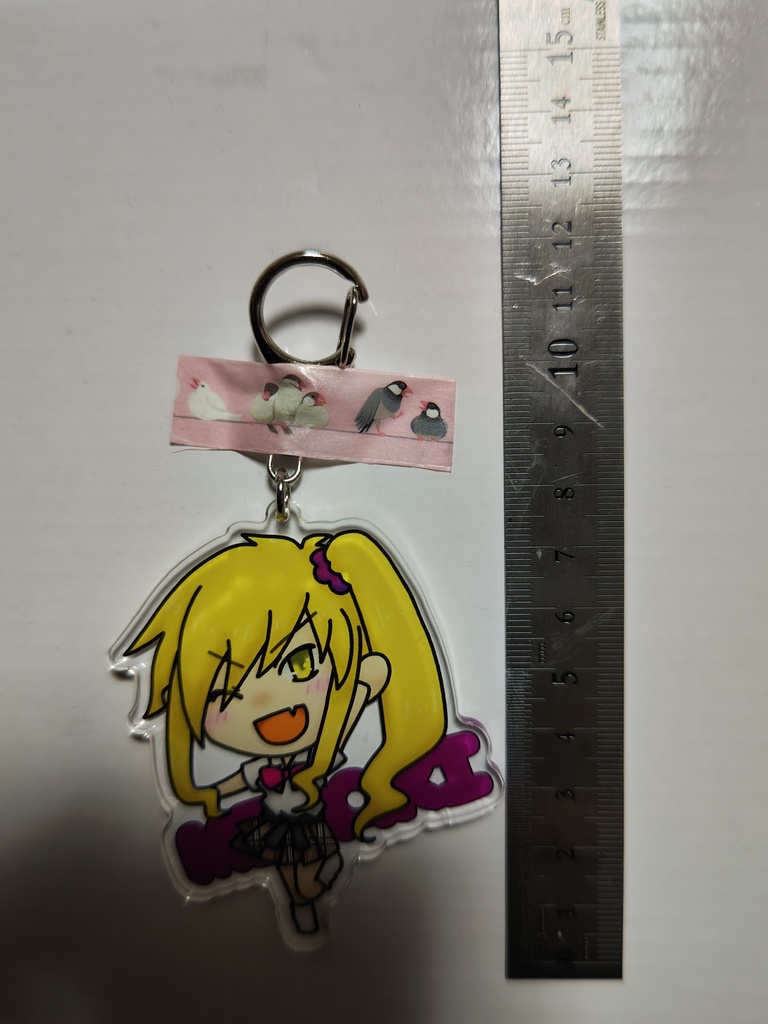 アクリルキーホルダー(刈安実紗黄)