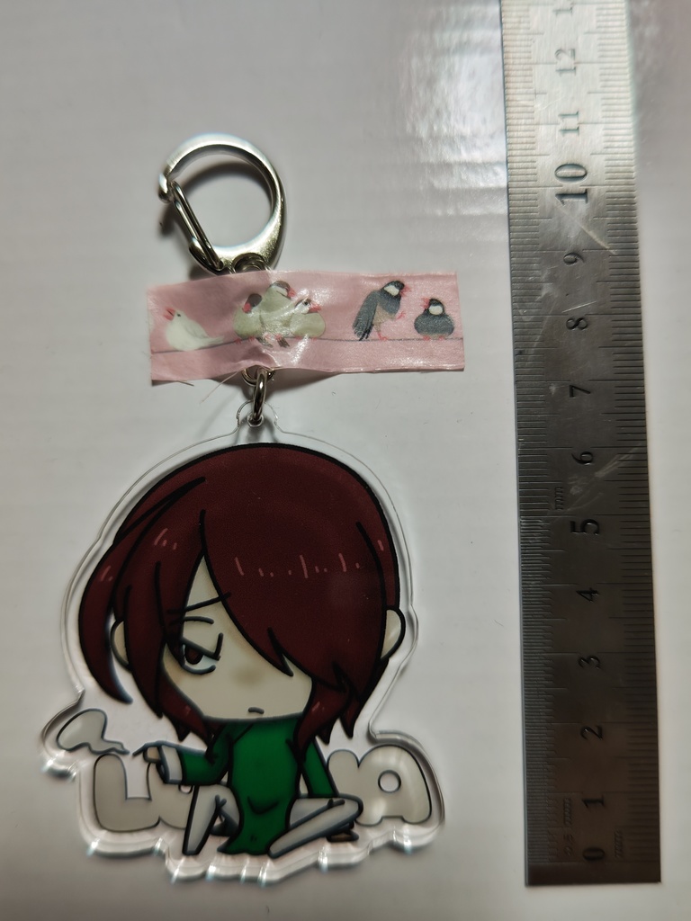 アクリルキーホルダー(棕櫚花)