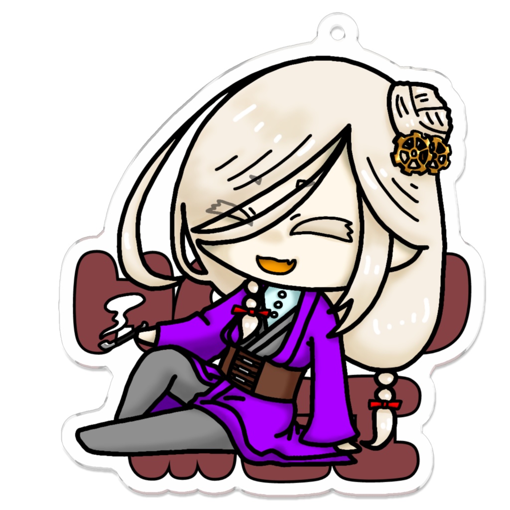 アクリルキーホルダー(生成白鳴)