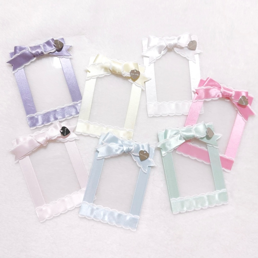 【B8】Milky ribbon ケース