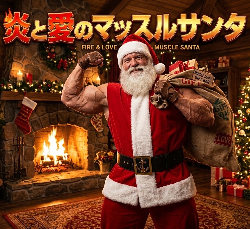 マスターザサンタのテーマ「炎と愛のマッスルサンタ」」