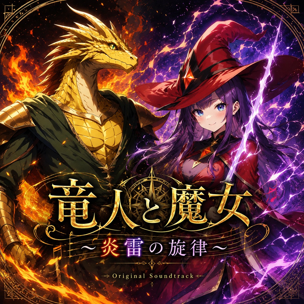 竜人と魔女 ~炎雷の旋律~