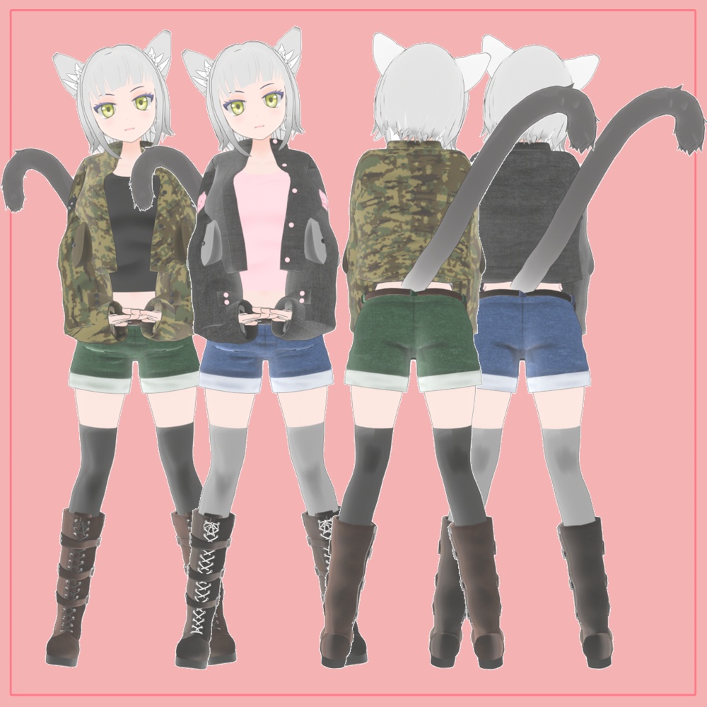 オリジナル3Dモデル「Niu 」ーにうー