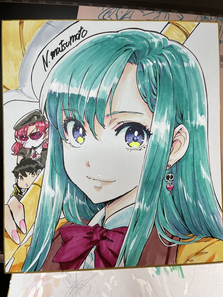 オーダー色紙(カラー)