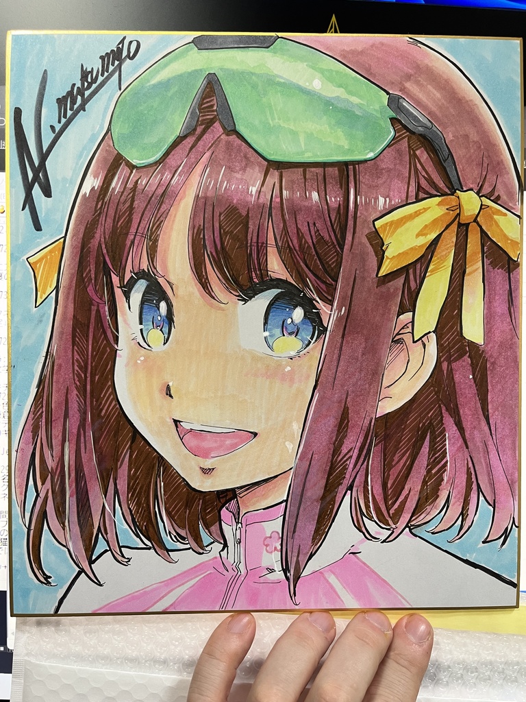 オーダー色紙(カラー)