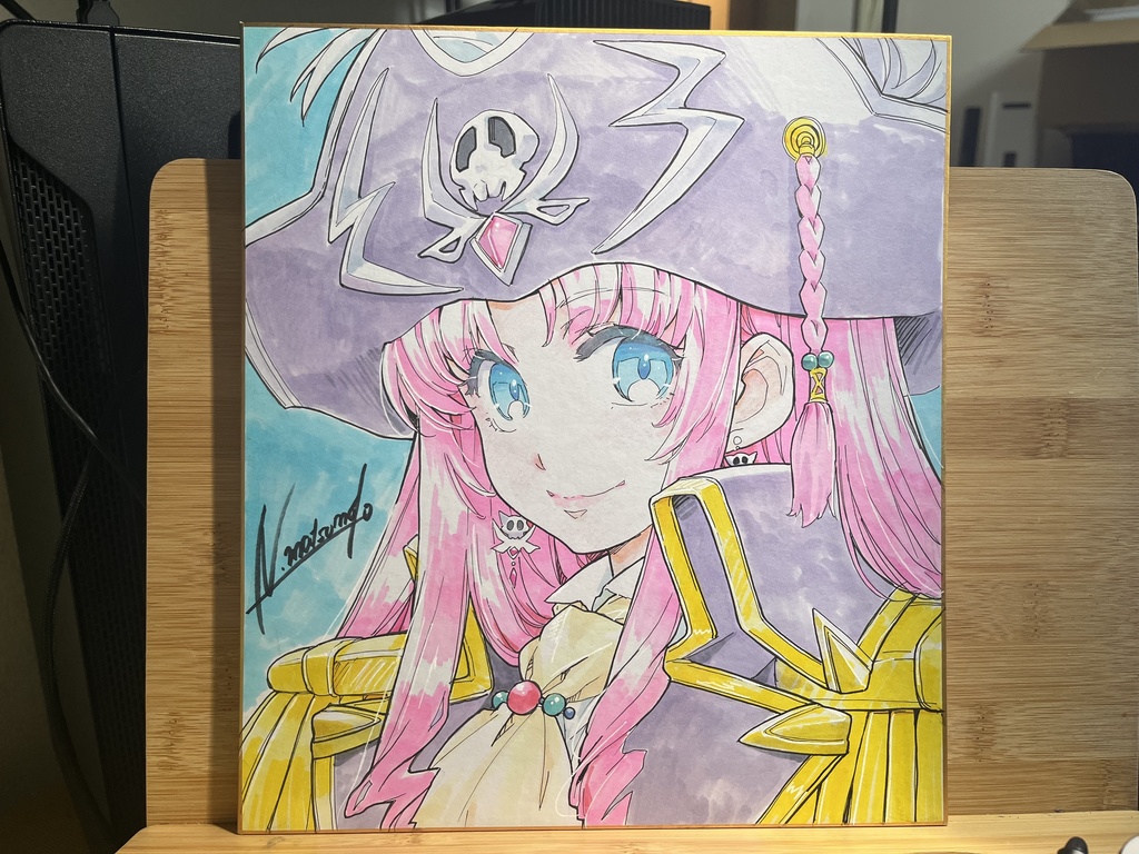 オーダー色紙(カラー)