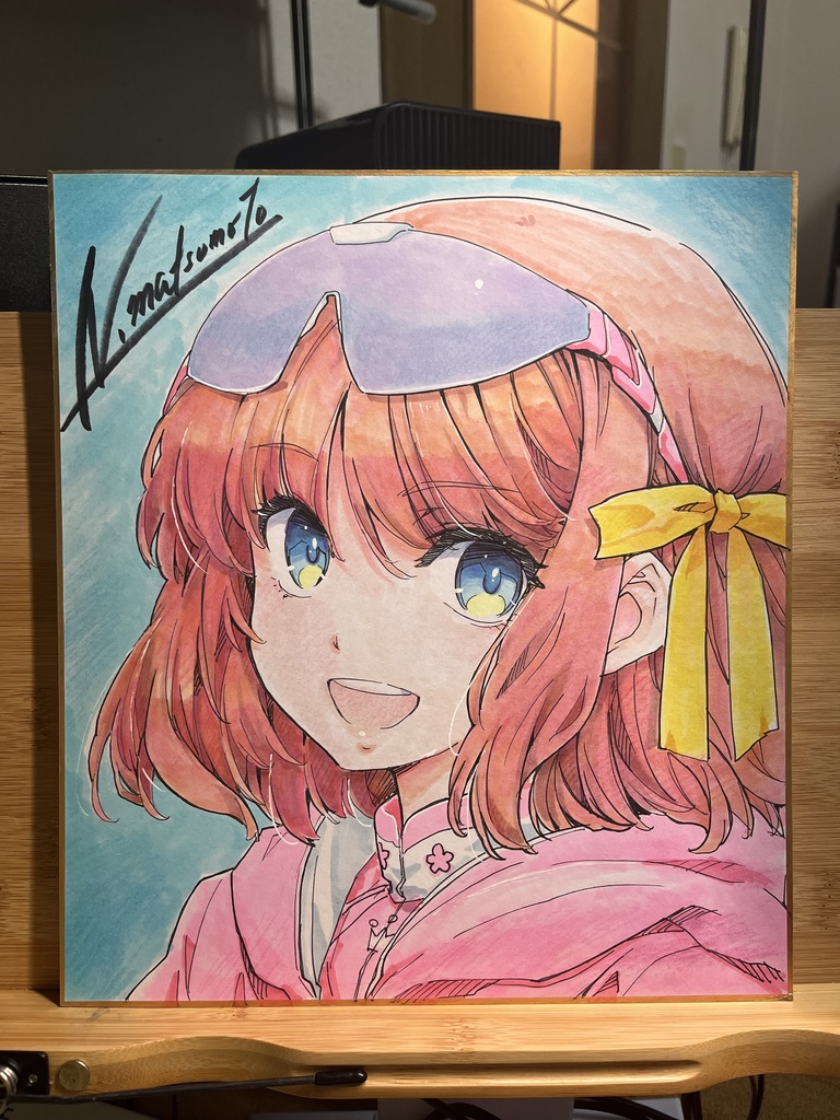 オーダー色紙(カラー)