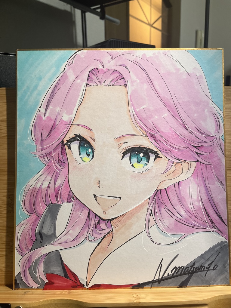 オーダー色紙(カラー)