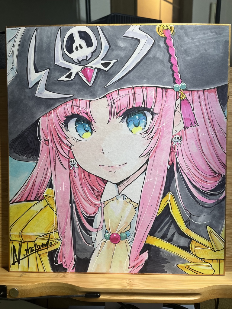 オーダー色紙(カラー)