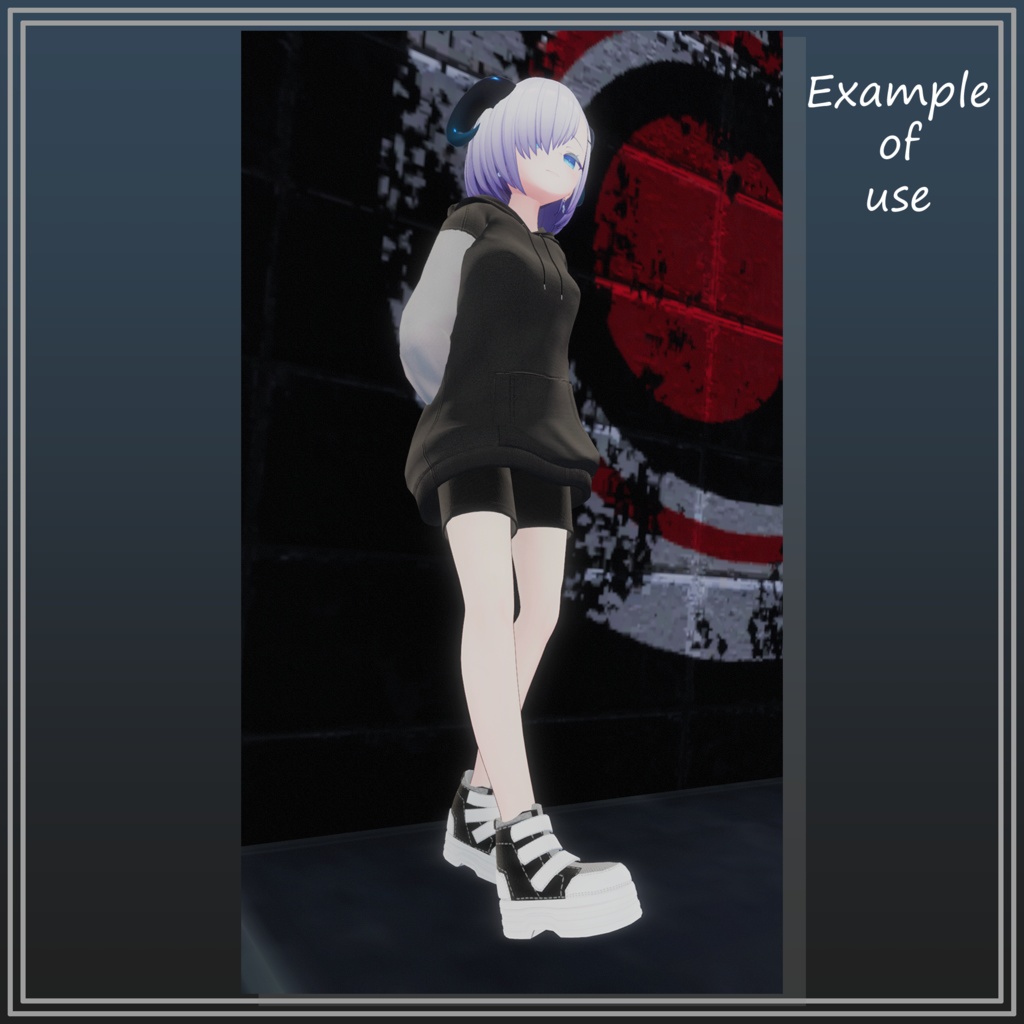 【シセラ / LSbody 対応】パーカー&ハーフパンツ/Hoodie&Half pants