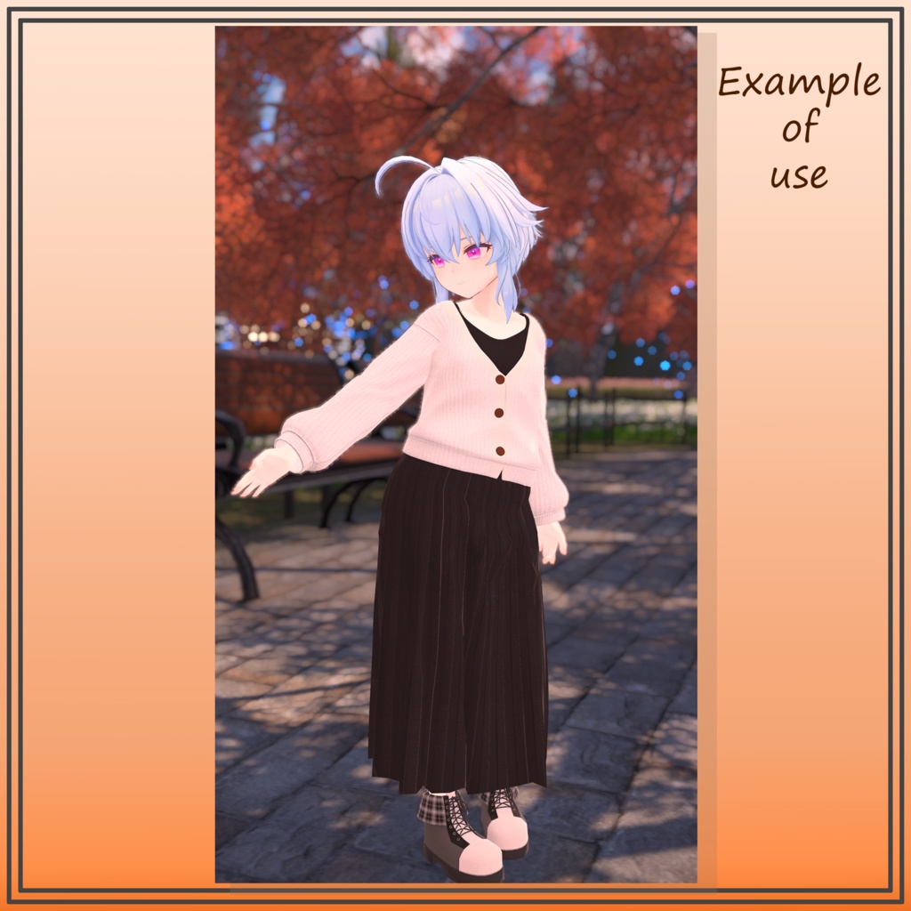 【LSbody用】 カーディガン&ワンピース/Cardigan&Casual Dress