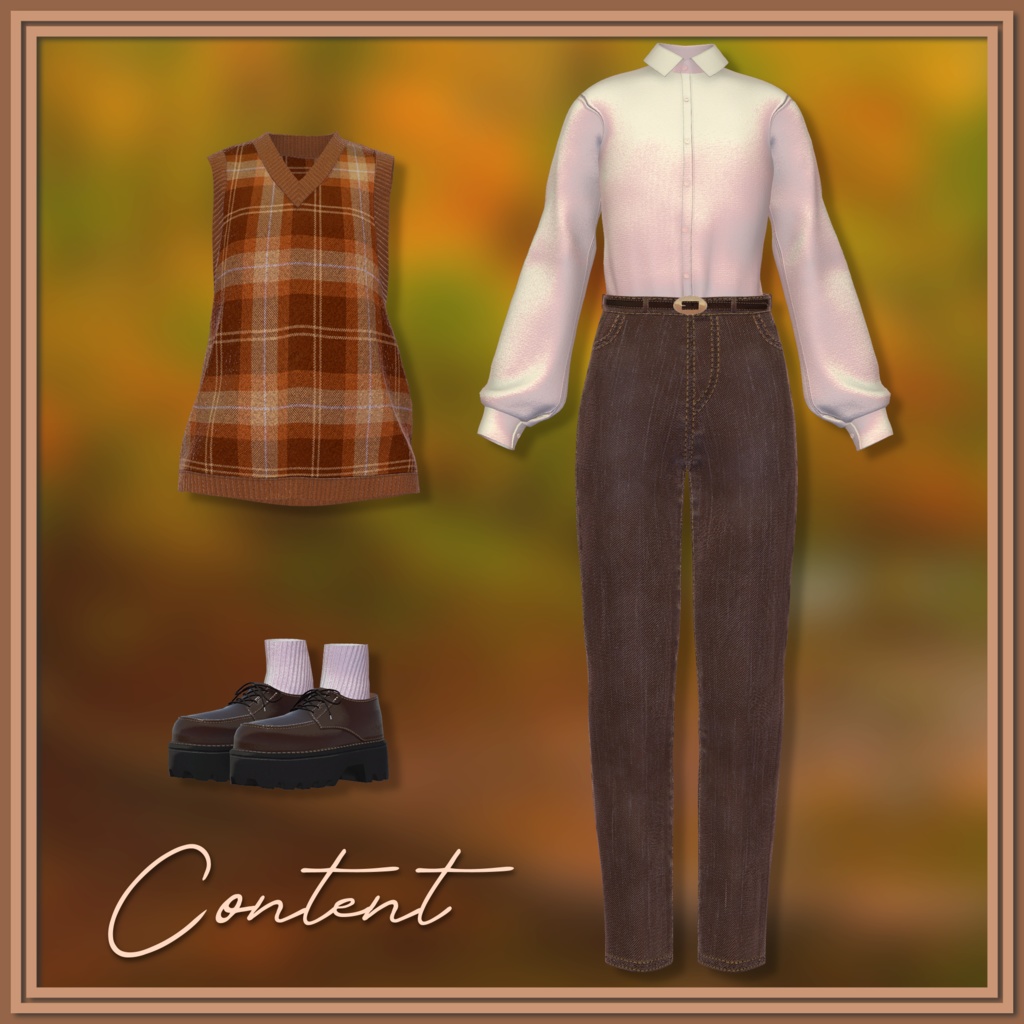 Fall Stroll Style 【複数アバター対応】