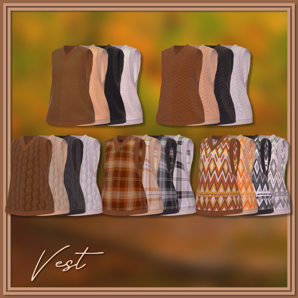 Fall Stroll Style 【複数アバター対応】