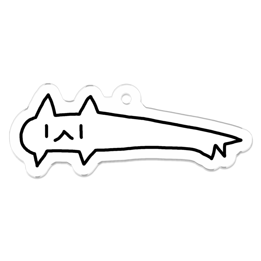 Nekoアクリルキーホルダー