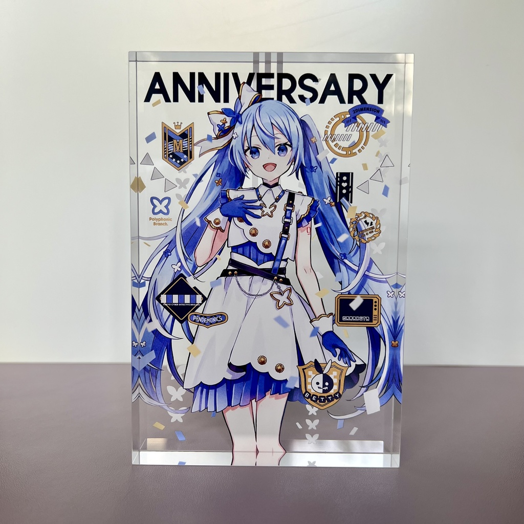 [ 初音ミク ] ANNIVERSARY アクリルブロック