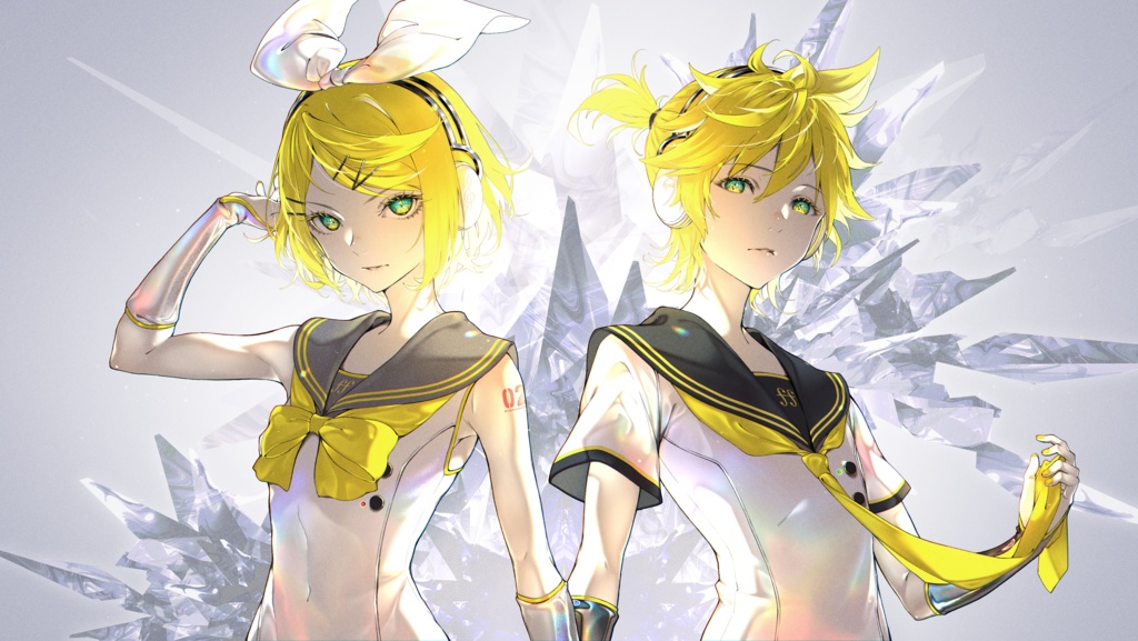 [鏡音リン、鏡音レン] アズライト / スペシャルクリアファイル
