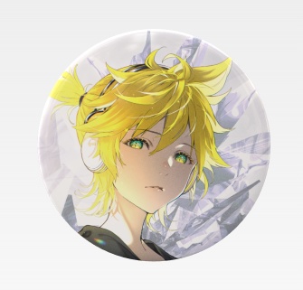 [鏡音レン] アズライト / 57mmスペシャル缶バッジ