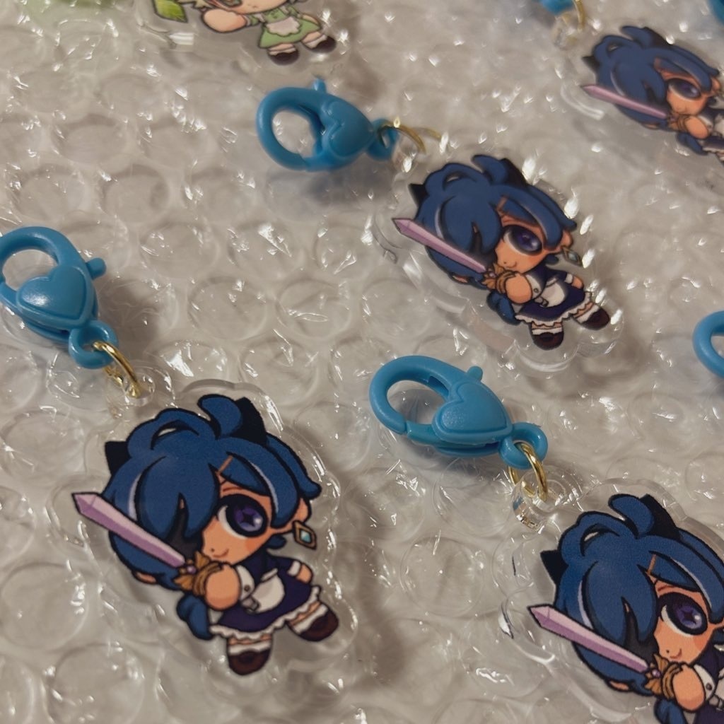 メイドさんアクキー