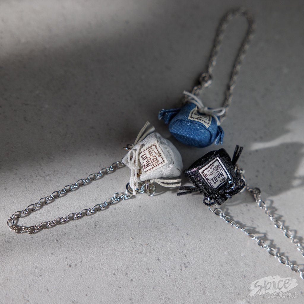 チェーンバケットバッグ23SS・白