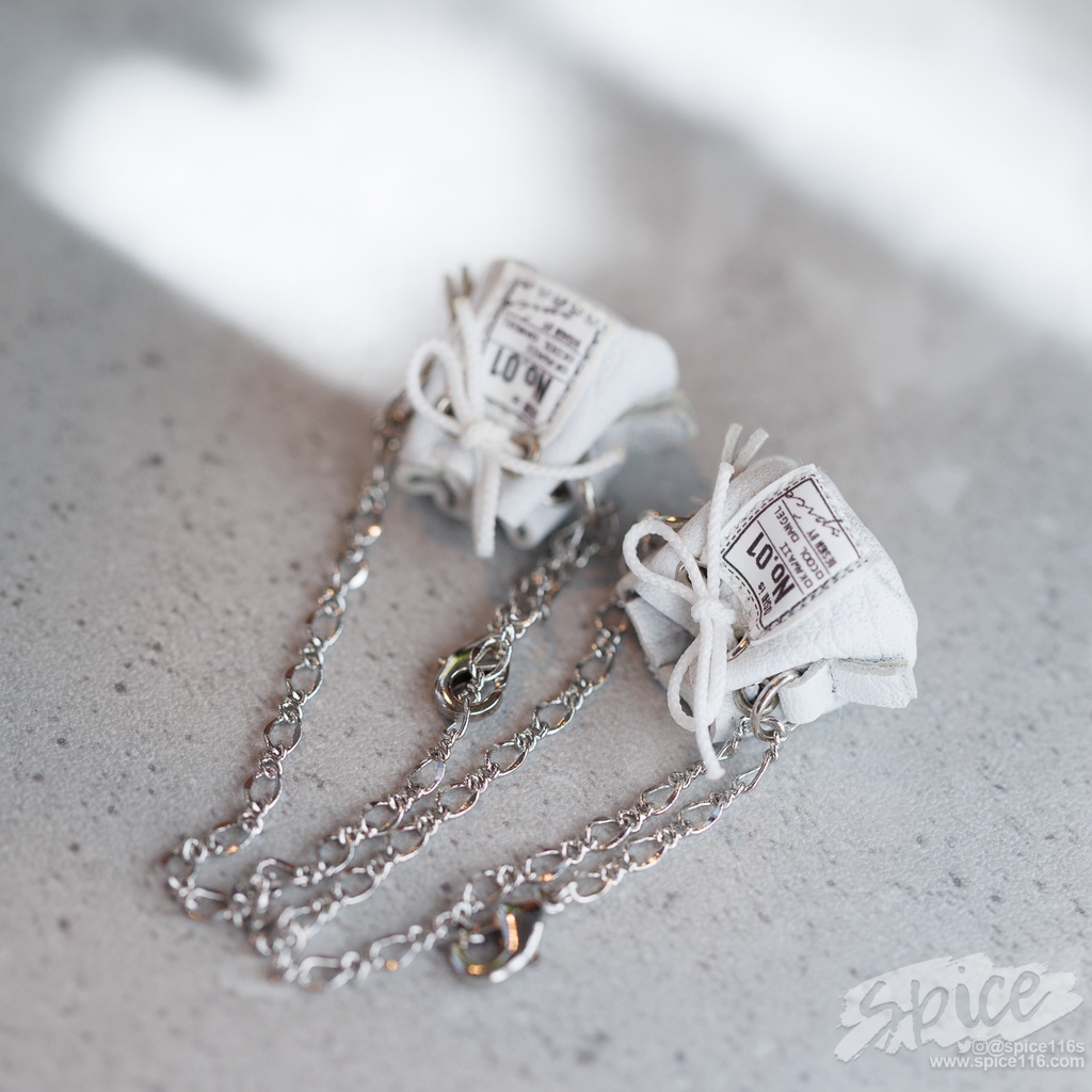 チェーンバケットバッグ23SS・白