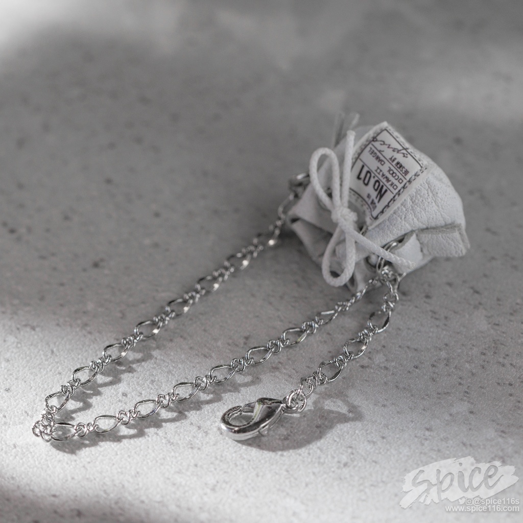 チェーンバケットバッグ23SS・白