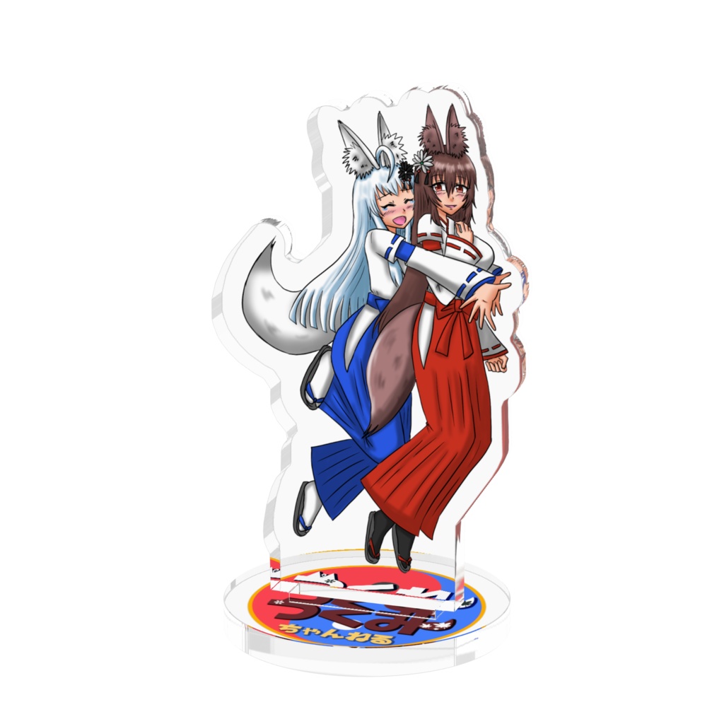 狐咲月音・月海 アクリルフィギュア