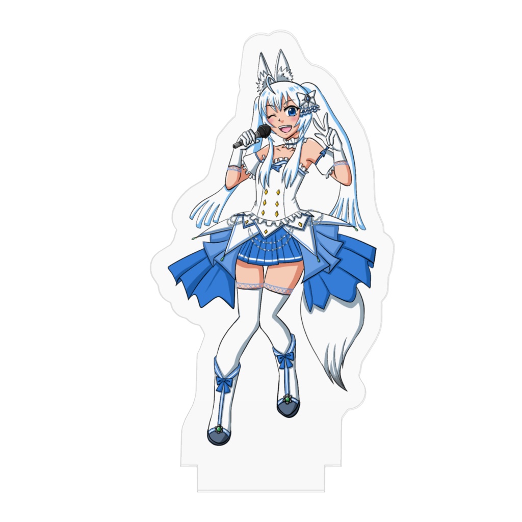 3周年記念! 狐咲月音 アクリルフィギュア